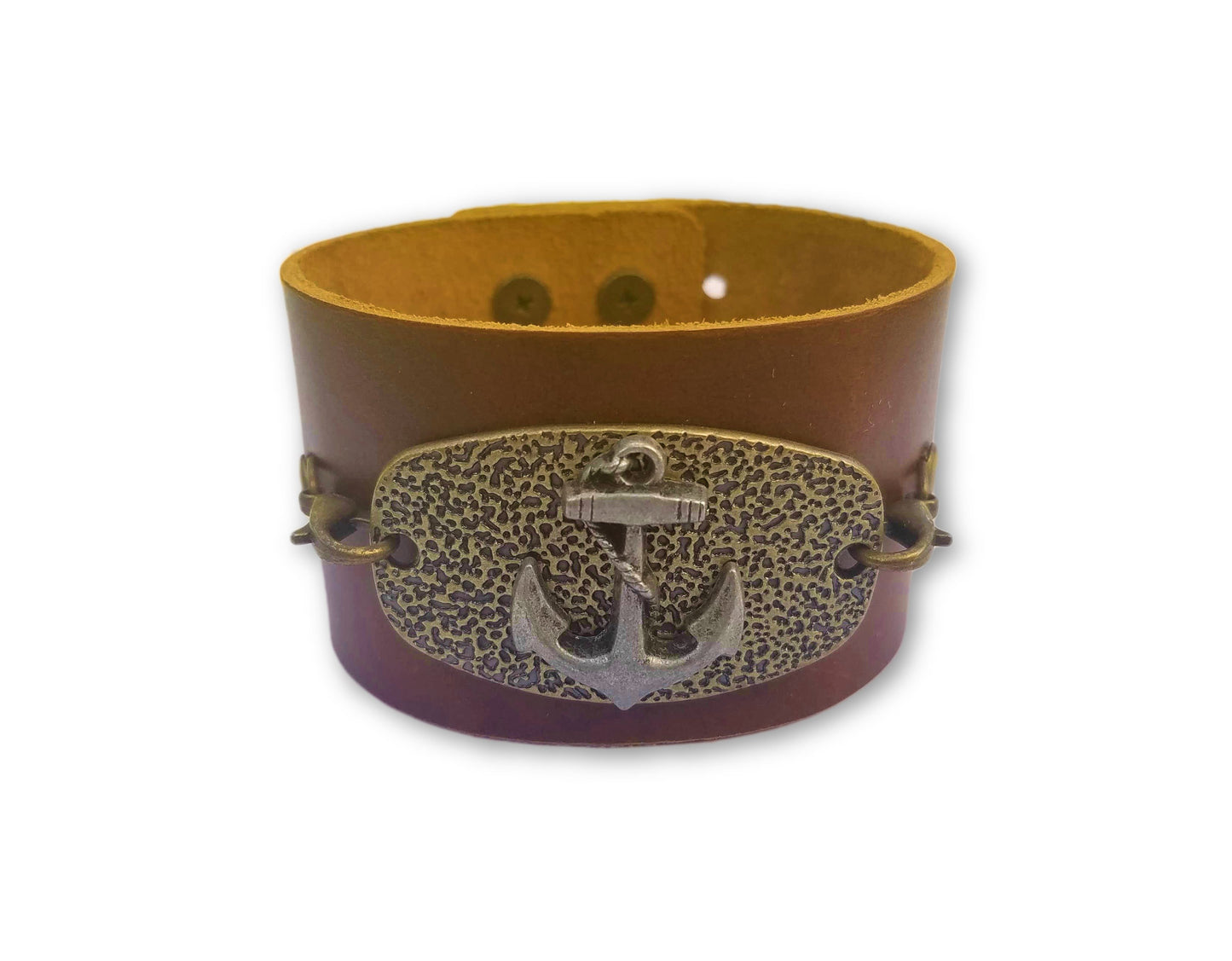 Anchor - Leather Bracelet Bracelets