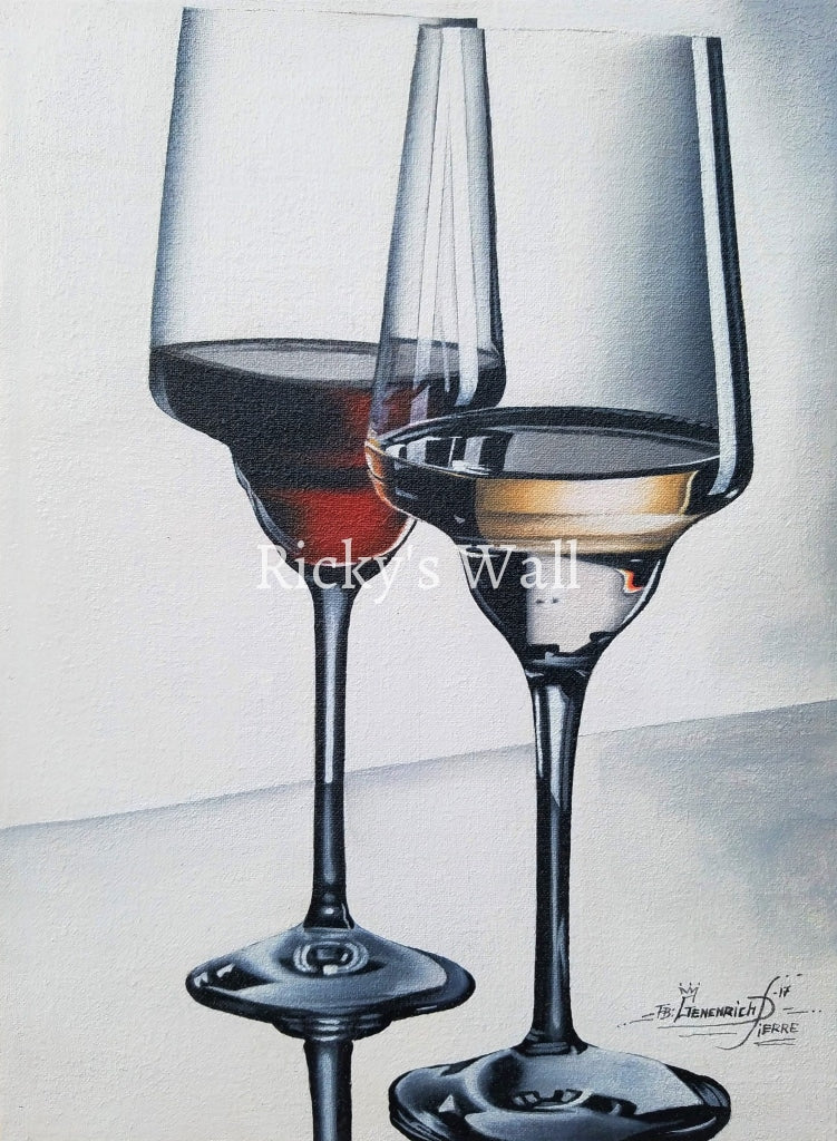 A Nous Deux - 11.75 x 16 in. - by Genenrich Pierre - Ricky's Wall