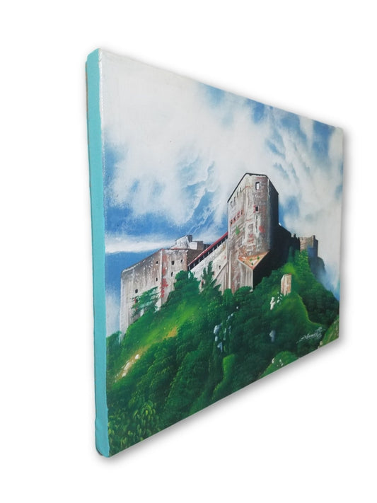 Citadelle - Premium 16 X 12 In. By Genenrich Pierre Painting