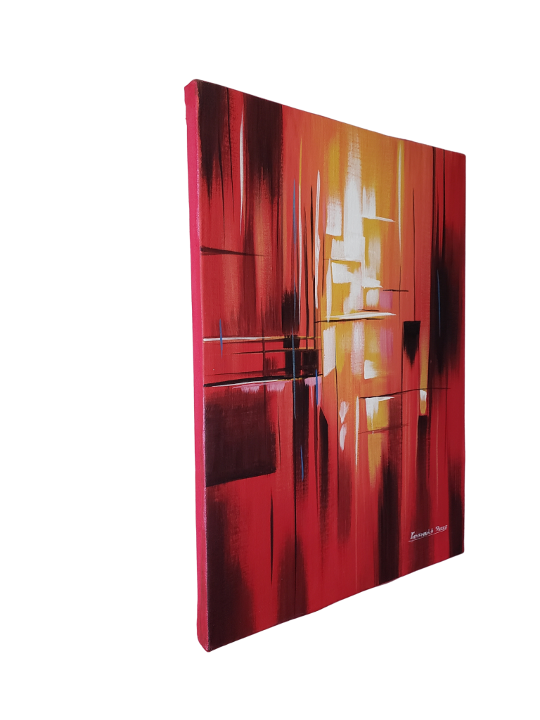 Disintegration - Premium 11.9 X 15.7 In. By Genenrich Pierre Painting