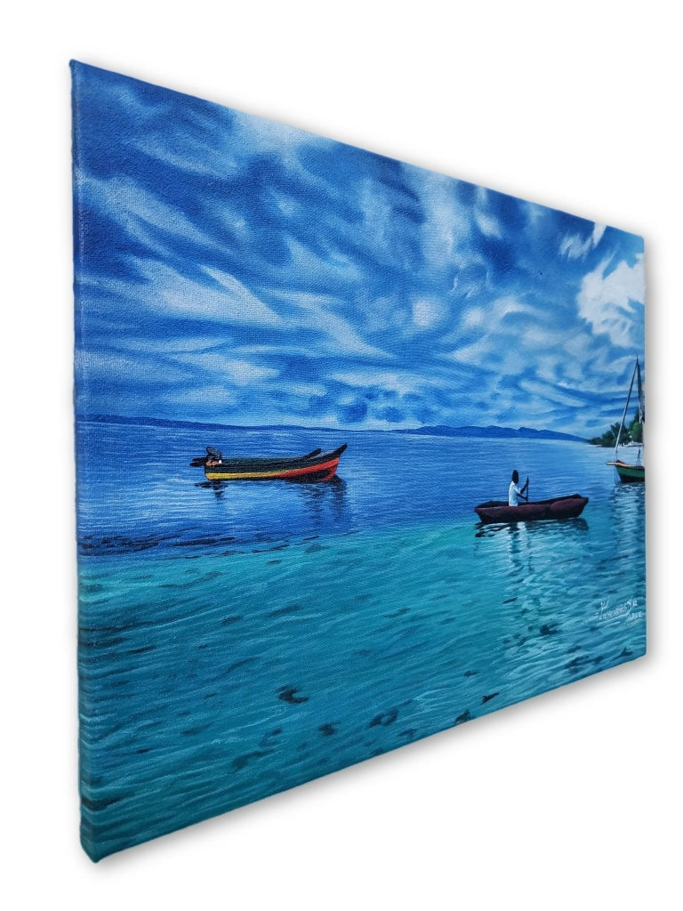 Ile A Vache, Haiti - PREMIUM - 16 x 12 in. by Genenrich Pierre - Ricky's Wall