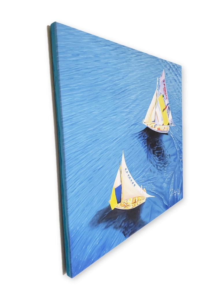 Labadee Haiti Destination - Premium 23.5 X 20.5 In. By Genenrich Painting