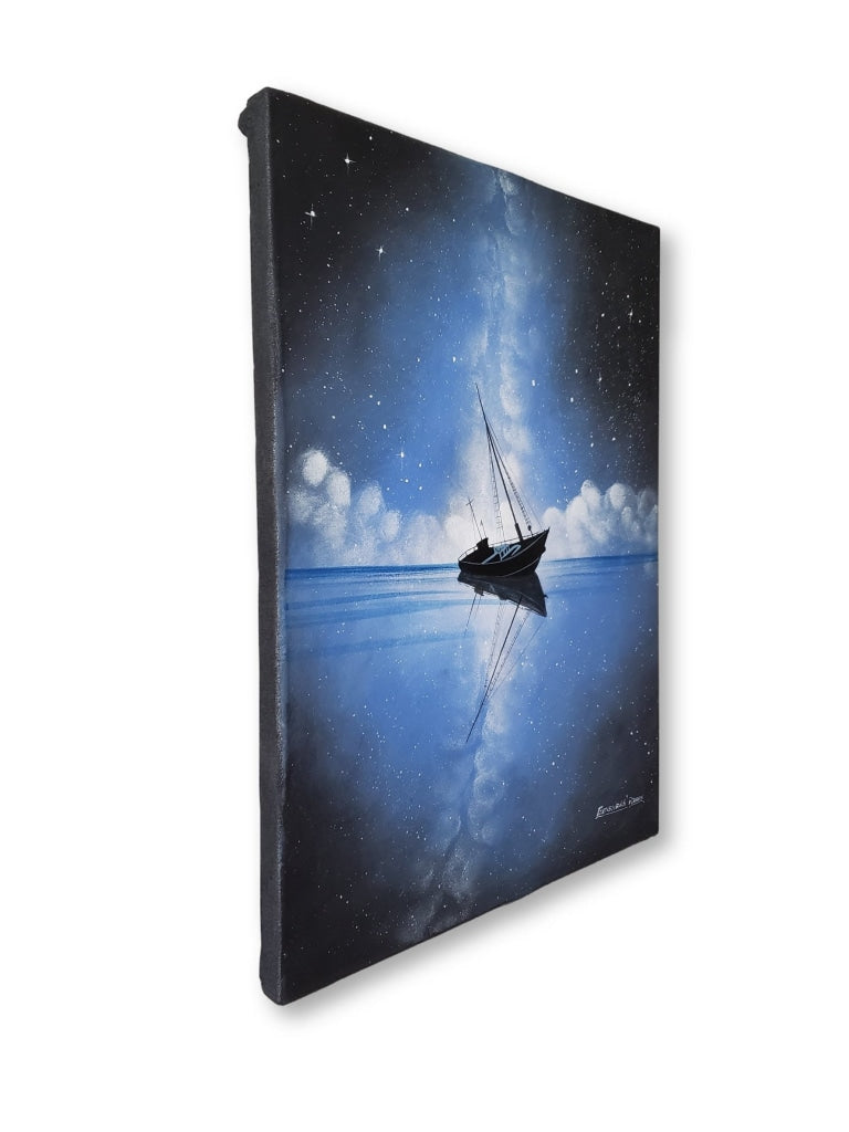 Nautical Shipwreck - Premium 11.8 X 15.5 In. By Genenrich Pierre Painting