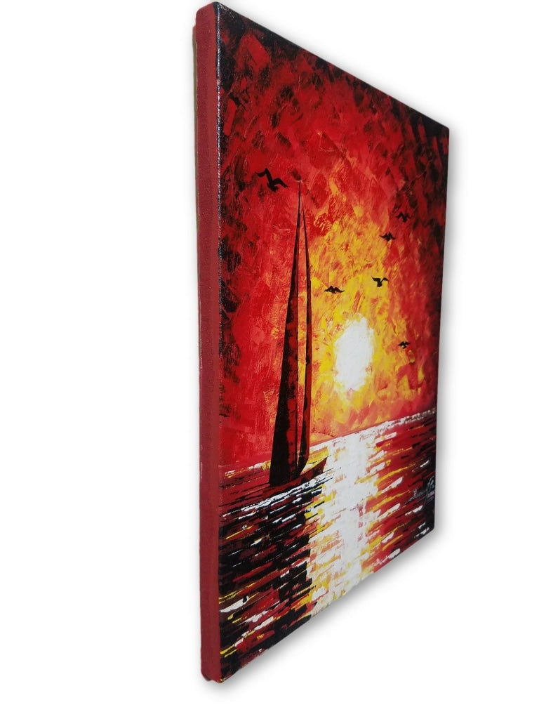 Sailing Life - Premium 12 X 15.5 In. By Genenrich Pierre Painting