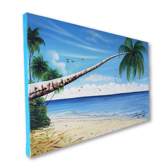 Secluded Shore - Premium 19 X 11.5 In. By Genenrich Painting