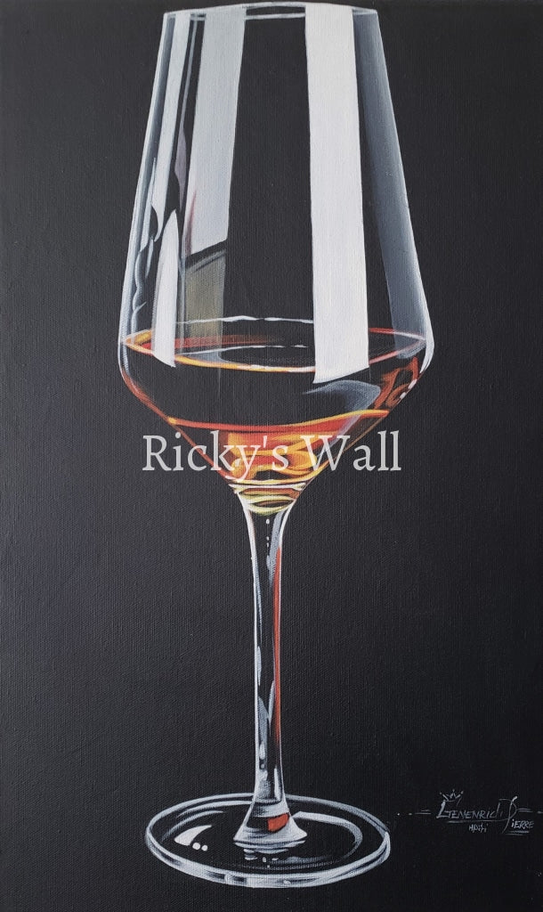 Sip Happens - Premium 11.8 X 19.4 In. By Genenrich Pierre Painting