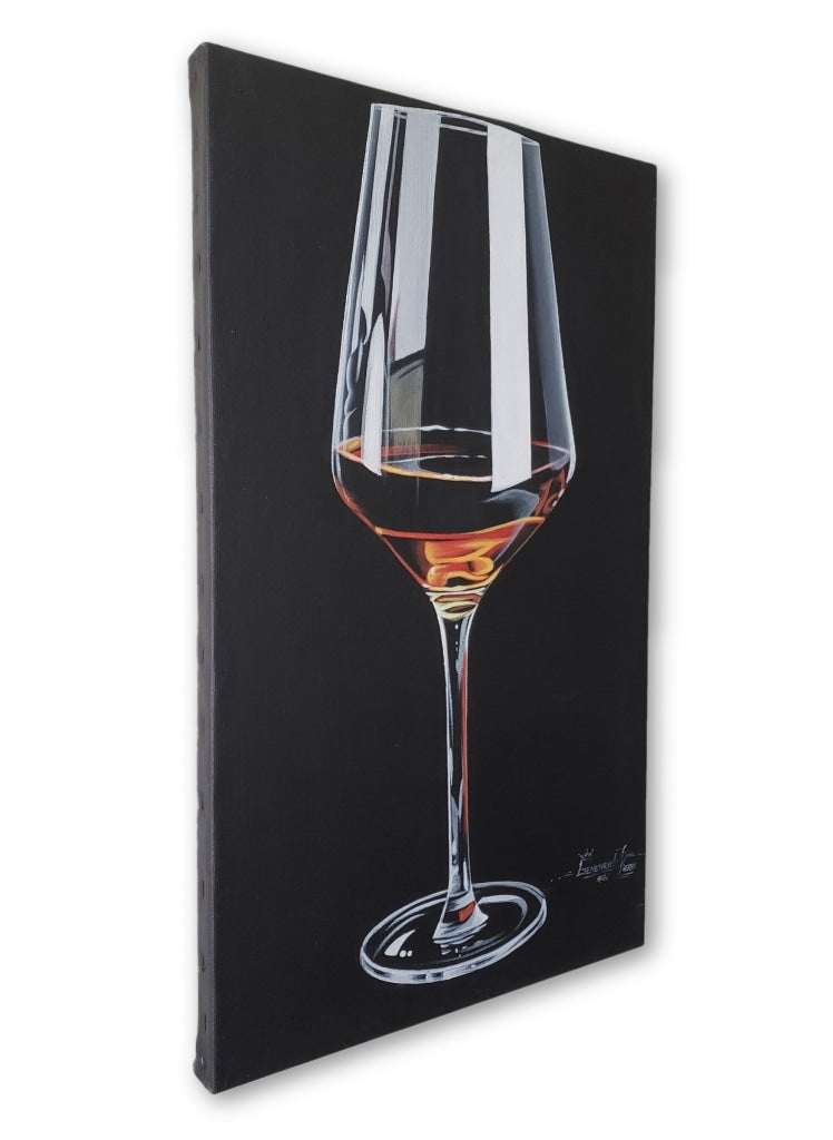 Sip Happens - Premium 11.8 X 19.4 In. By Genenrich Pierre Painting