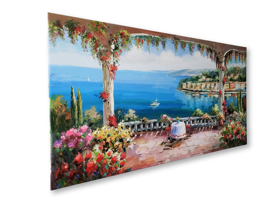 Tete-A-Tete - Mid Premium 61 X 32 In. By C. Antonio Painting