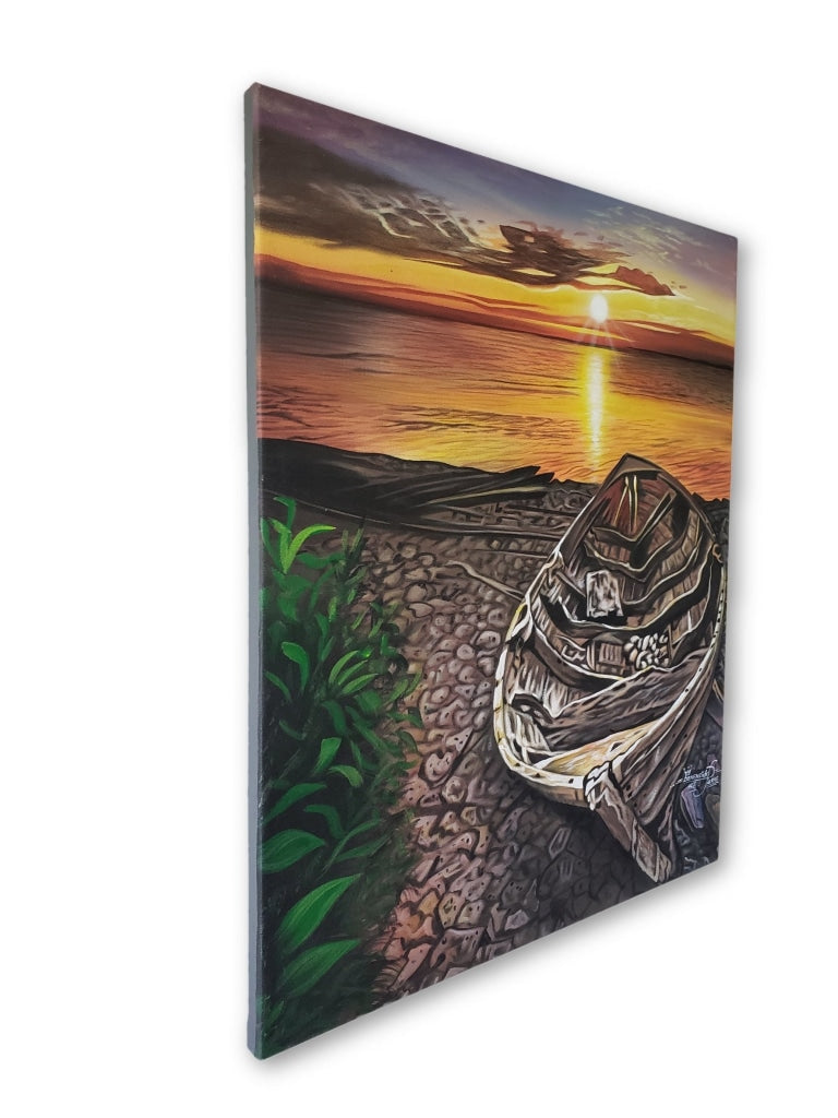 Twilight - Premium 19.3 X 23.3 In. By Genenrich Painting