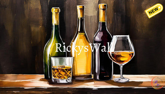Champagne & Wine Night - Premium Print Inspired By Ricky’s Wall Painting