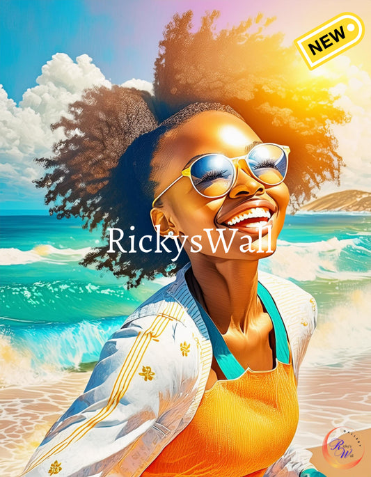 The Contagious Smile - Premium Print Inspired By Ricky’s Wall Painting