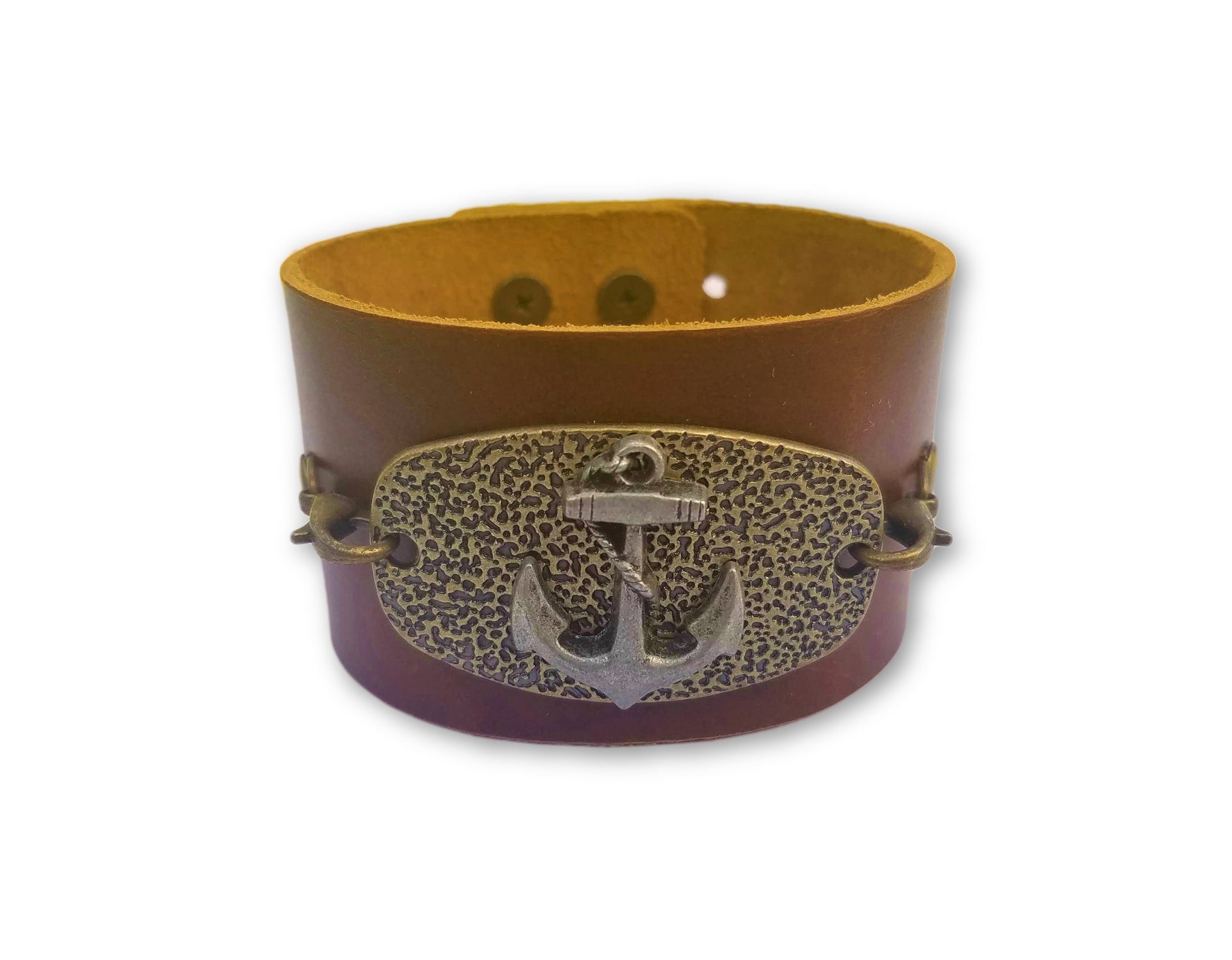 Anchor - Leather Bracelet Bracelets