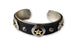 Concho Star (Leather, Silver Plate & Metal Pins)