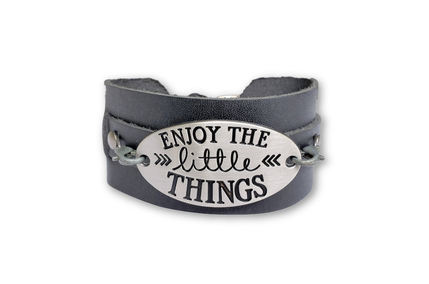 Enjoy The Little Things - Leather Bracelet Bracelets