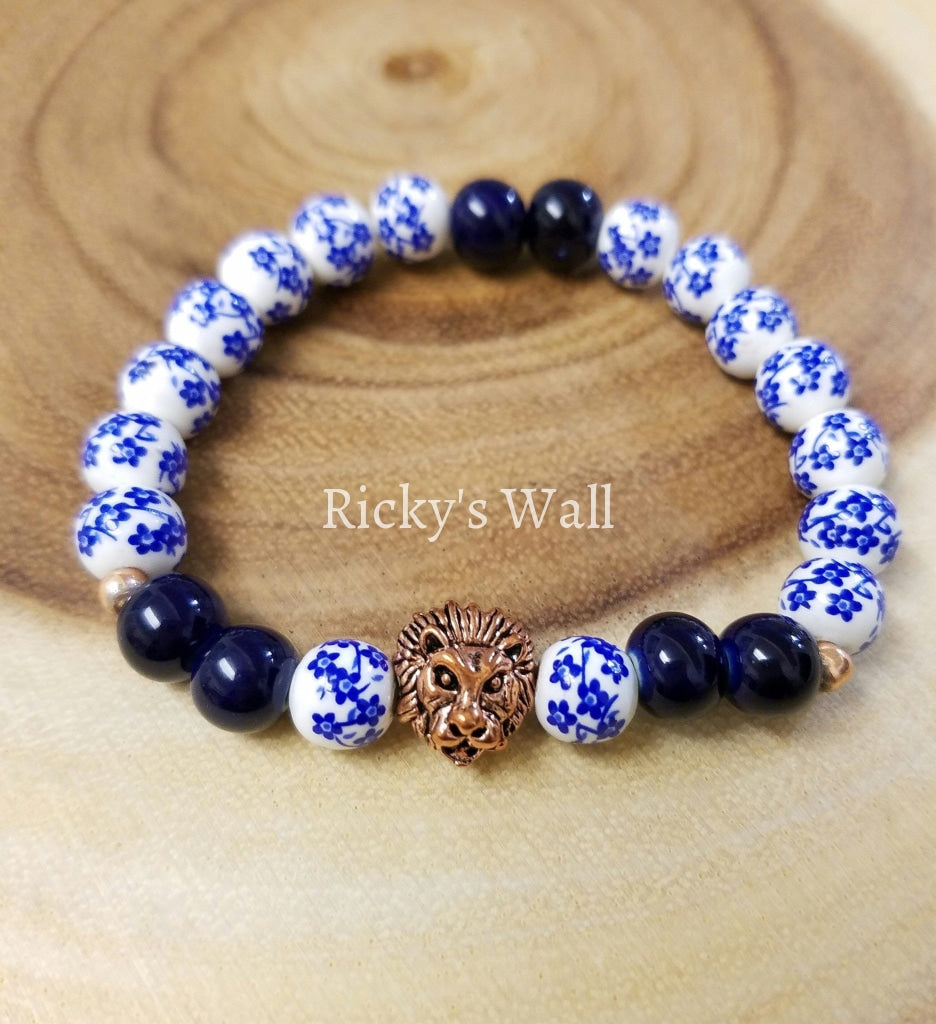 Blue petals - Ricky's Wall