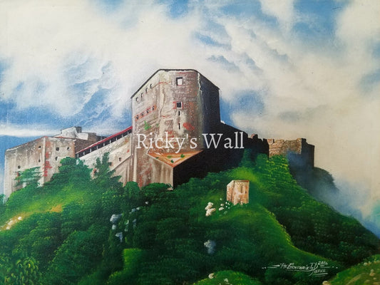 Citadelle - Premium 16 X 12 In. By Genenrich Pierre Painting