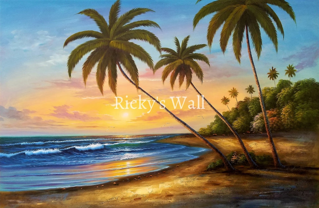 Coastal Synergy - Premium 72 X 48 In By M. Gaily Painting