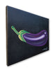 Eggplant - 15 x 11 in. - by Genenrich Pierre - Ricky's Wall