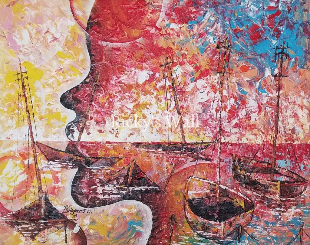 Melancholic Shore - PREMIUM - 20 x 16 in. by W. Celeus - Ricky's Wall