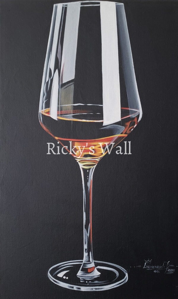Sip Happens - Premium 11.8 X 19.4 In. By Genenrich Pierre Painting