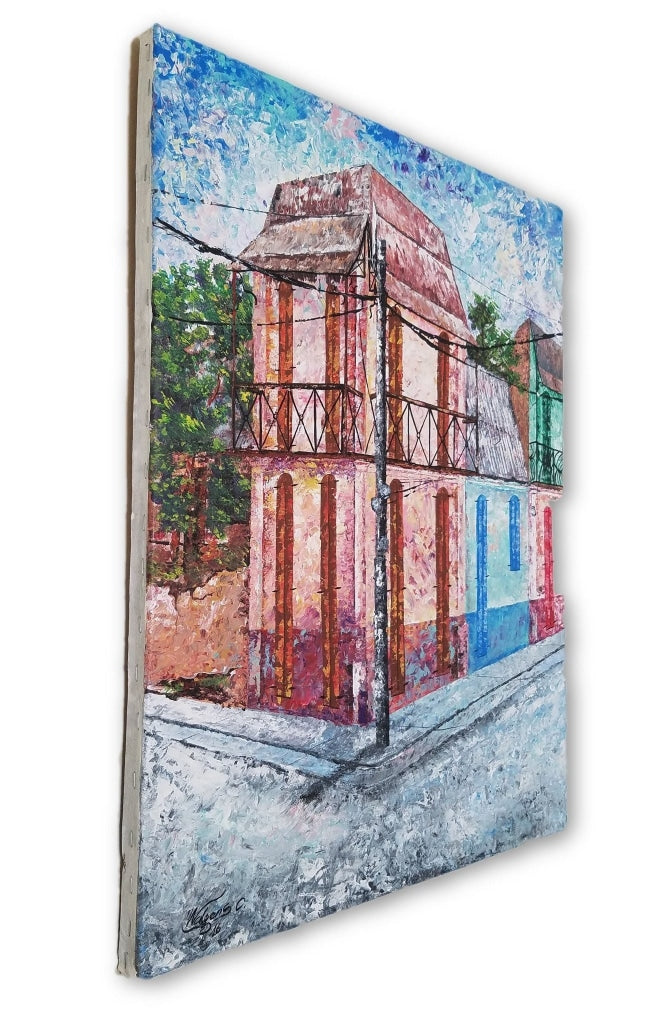 Southern Streetview, Haiti - PREMIUM - 16 x 20 in. by W. Celeus - Ricky's Wall
