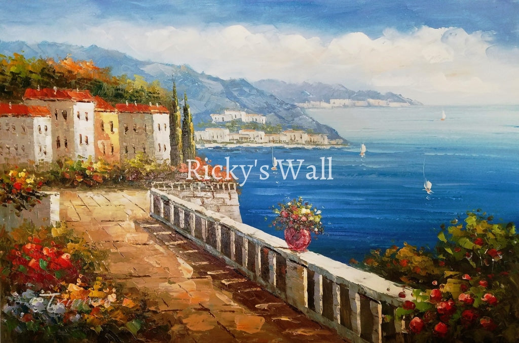 The Caribbean Avalon - PREMIUM - 36 x 24 in. by N. Truman - Ricky's Wall