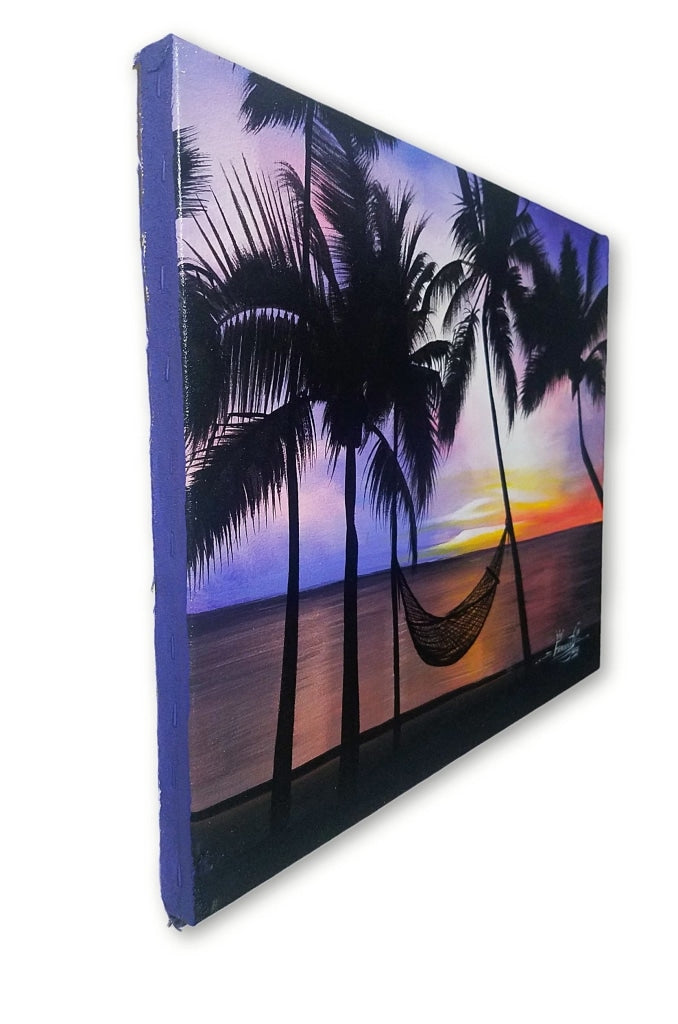 The Sunset - Premium 15.63 X 12.2 By Genenrich Pierre Painting