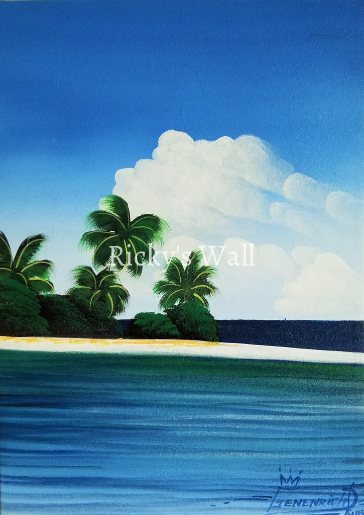 Tropic Tranquil 12 x 16 by Genenrich Pierre - Ricky's Wall