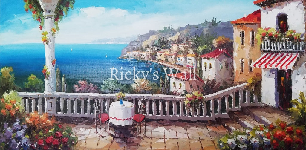 Vacation Villas - PREMIUM - 47.88 x 24 in. by C. Antonio - Ricky's Wall