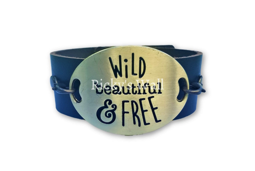 Wild - Leather Bracelet (Dark Brown) Bracelets
